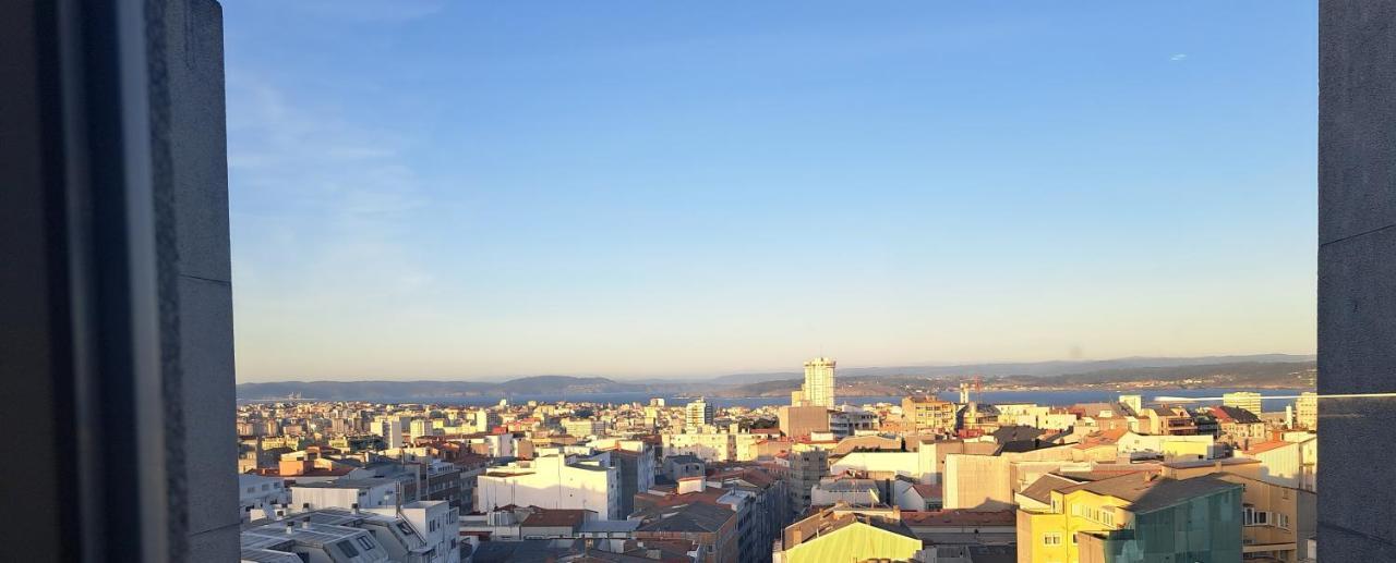 Encantador Y Con Vistas Al Mar A Coruna Exterior photo